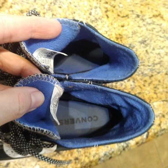 Rare Converse Chuck Taylor All Star High Top Gore-Tex Black Sz M6.5/W8.5 165941C - Picture 10 of 12